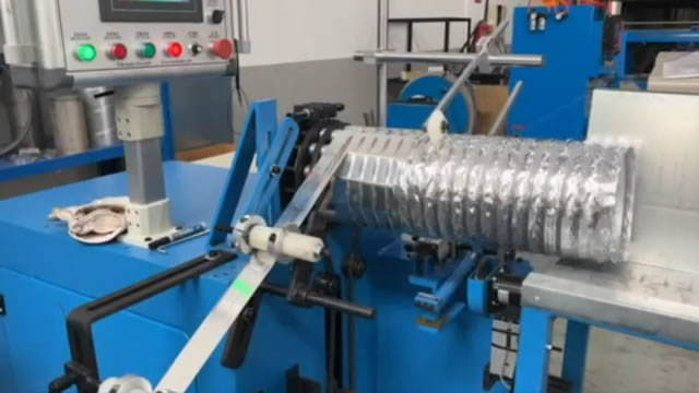 SBLR-600 Aluminum Flexible Duct Machine