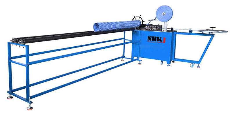 Automatic Flexible Duct Forming Machine (U-Lock Air Duct Canvas)