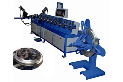 Automatic Angle Flange Forming Machine
