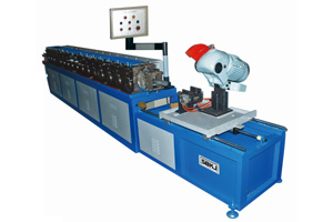 Transverse Duct Connector Flange Forming Machine